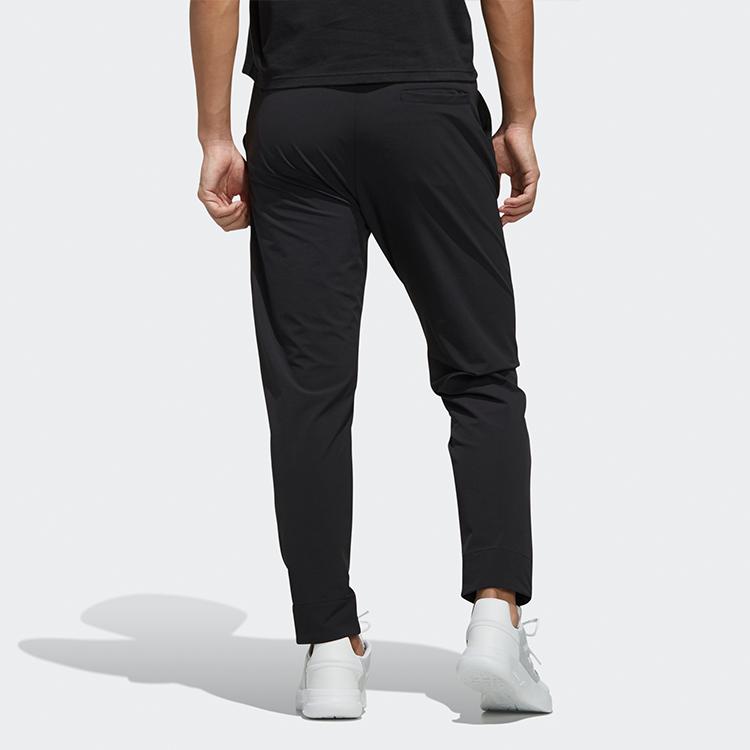 Adidas Neo Woven Slim Fit Training Pants Men Bottoms Black EI4756