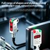 ZHICAN Transparent Object Photoelectric Sensor Glass Acrylic Plastic Film Detection Label Position Sensor