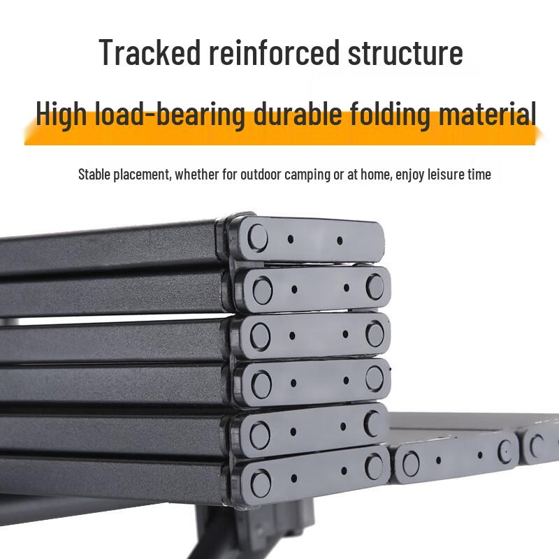 Kingback Aluminum Portable Outdoor Roll-Up Camping Table