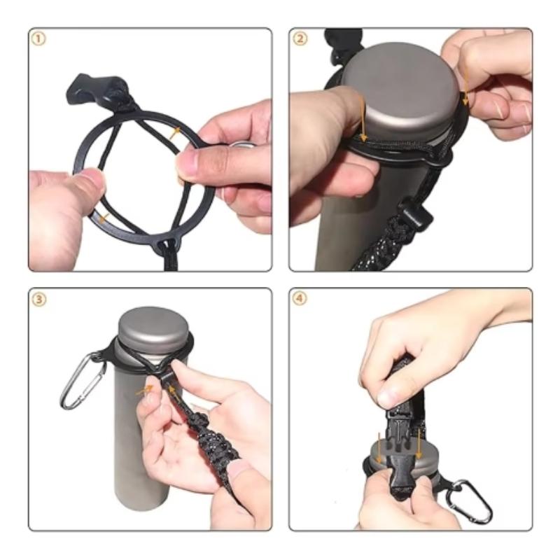 Big Mouth Space Pot Cup Rope Thermos Cup Carrying Rope Water Cup Carrying Belt Carrying Rope