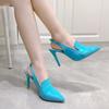 Fashion Elegant Women High Heeled Shoes Sexy Pointed Toe Sandalias Woman Fashion Pumps 2025 Summer Luxury New Designer Zapatos De Mujer