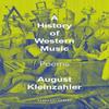 A History of Western Music by August Kleinzahler Paperback Book 9781800174931