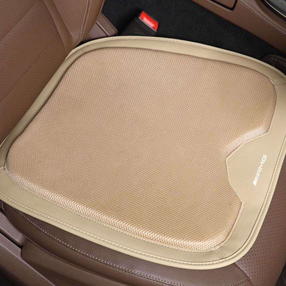 

GLC GLB 1pc Car Seat Cover Breathable Four Seasons Car Seat Cushion Protector Pad Front Pad Fit for Mercedes Benz AMG W204 W211 1PC