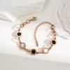 Colorfast Korean-Japanese Titanium Steel Women's Bracelet - Versatile, Fashionable Hand Jewelry.