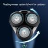 2025 Triple-Head USB Rechargeable Washable Shaver with Flip-Top & Large Capacity Battery