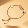 Emporio Armani Dragonfly Necklace Stainless Steel Bracelet Women necklaces Rose-Gold EGS2566221