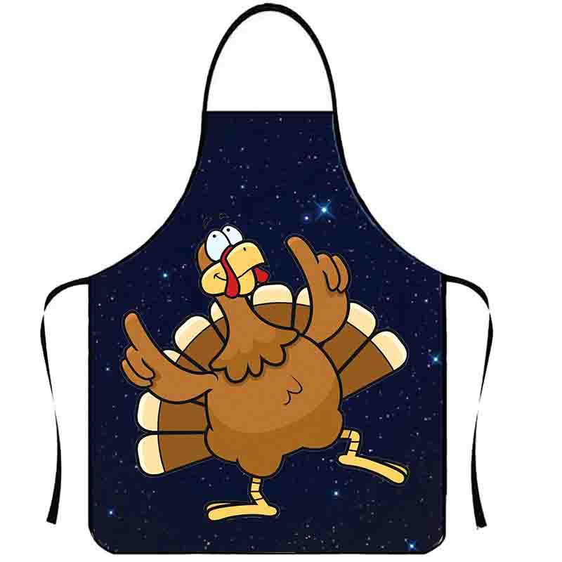 Playful Muscle Body Pattern Sleeveless Apron Washable Kitchen Apron For Barbecue Friend Gathering Party Gift