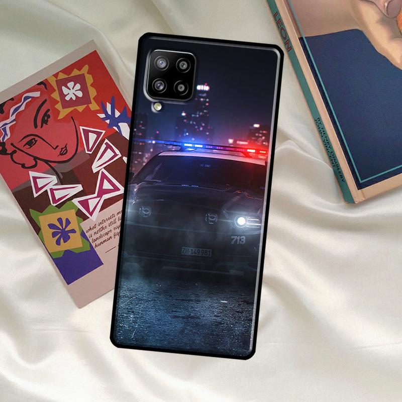 Police Car Case For Samsung Galaxy A52 A32 A12 A33 A06 A16 A26 A36 A56 A15 A53 A13 A34 A54 A14 A35 A55