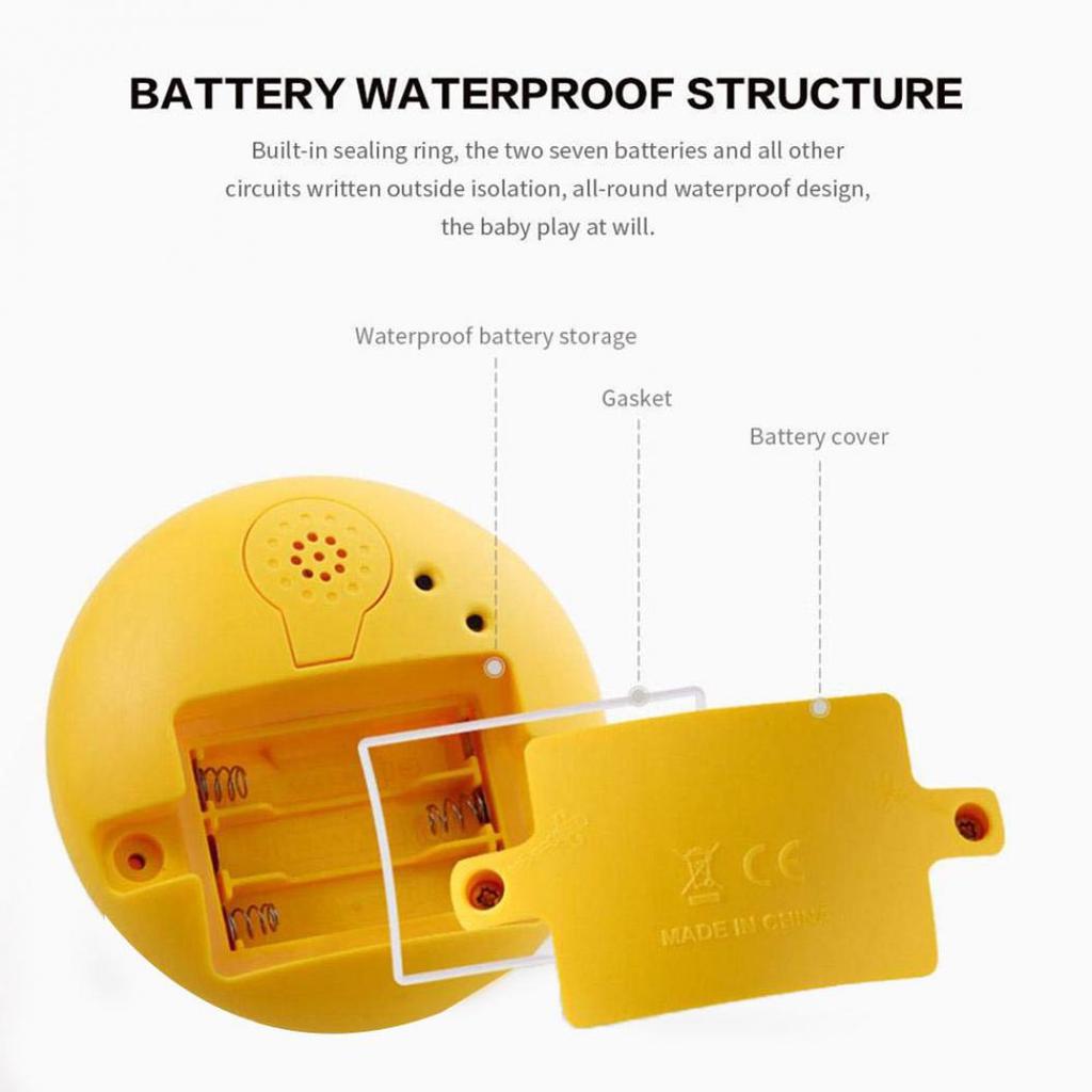 Bonito desenho animado luz música sprinkler água respingo bola crianças bebê banho piscina brinquedo