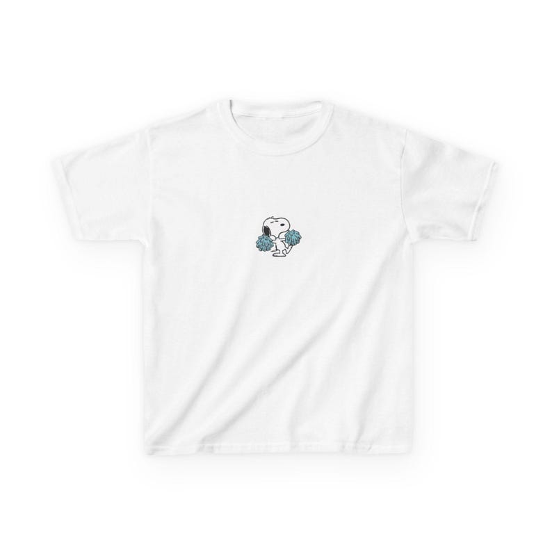 Cheerleader Snoopy Baby Tee | Y2K Baby Tee, 90s Baby Tee, Graphic Shirt Crop, Coquette, Vintage Design, Peanuts Shirt 120