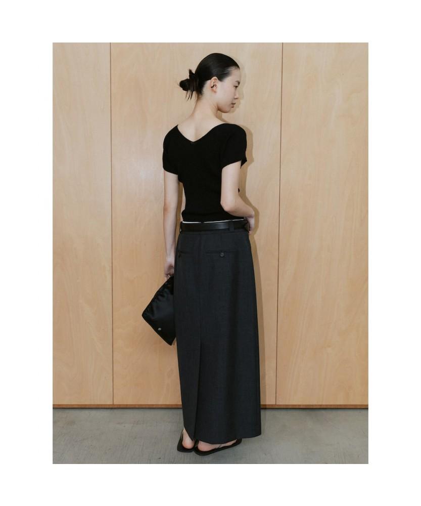 Diaepeocheo Delia Short Sleeve Knit Top Black (Ta6451A015)