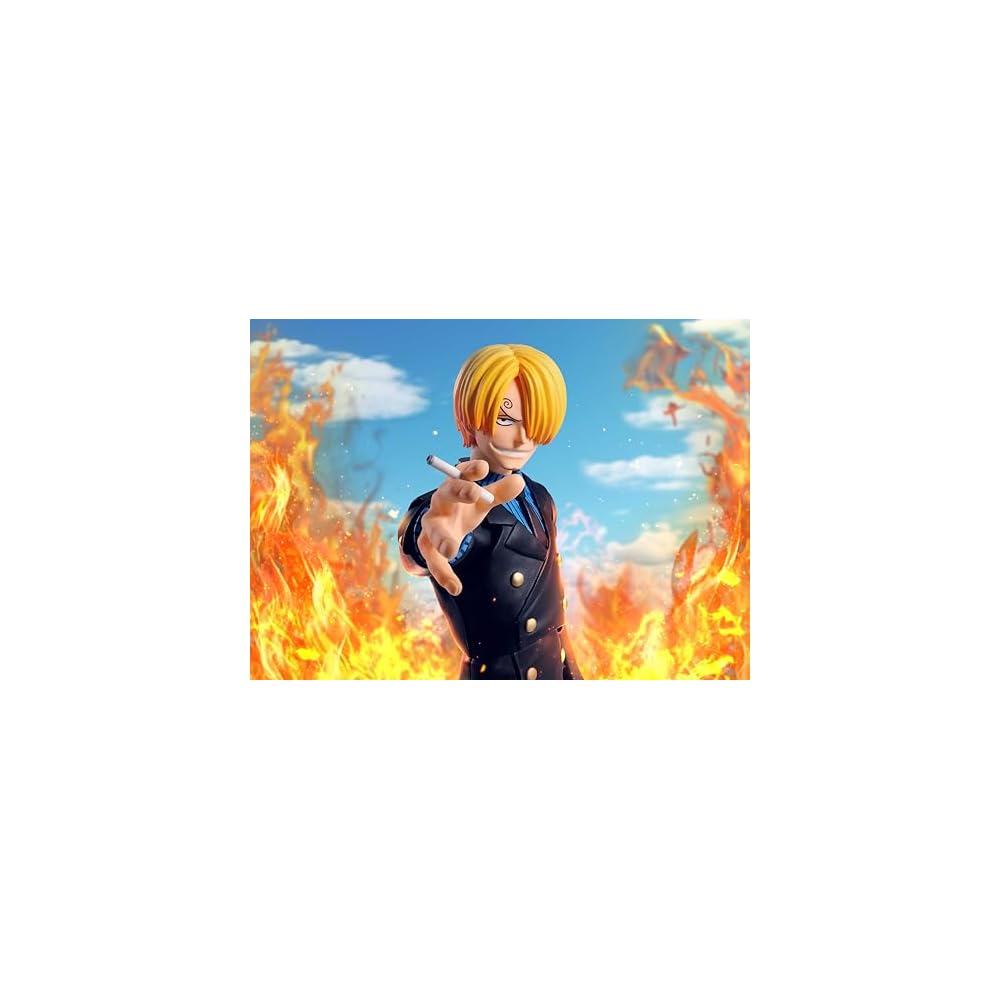 TAMASHII NATIONS S.H. Figuarts One Piece Sanji Adventure Dawn 155mm PVC ABS Action Figure