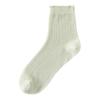 Women Thin Mesh Lace Socks Seamless Mid-Calf Socks Breathable Lightweight Soft Fabric Stretchy Fit for Daily Wear