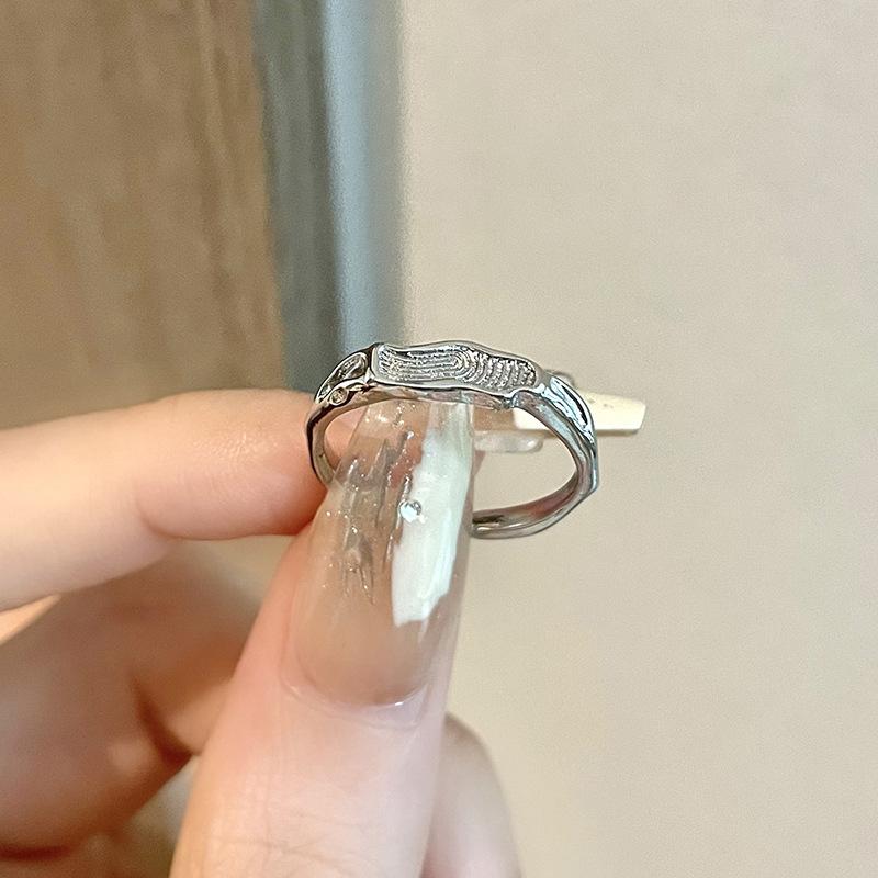 Full Of Diamonds, Zircon Stacking, High-End Combination Series, Open Ring, Niche Design, Luxury Personalized Fashion Ring, Woman