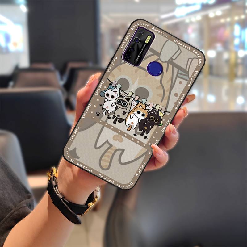 Silicone Waterproof Phone Case For Tecno Camon15/15Air/16S/KD7H/CD6/CD7/Spark5/5Pro Soft case Anti-knock Protective TPU