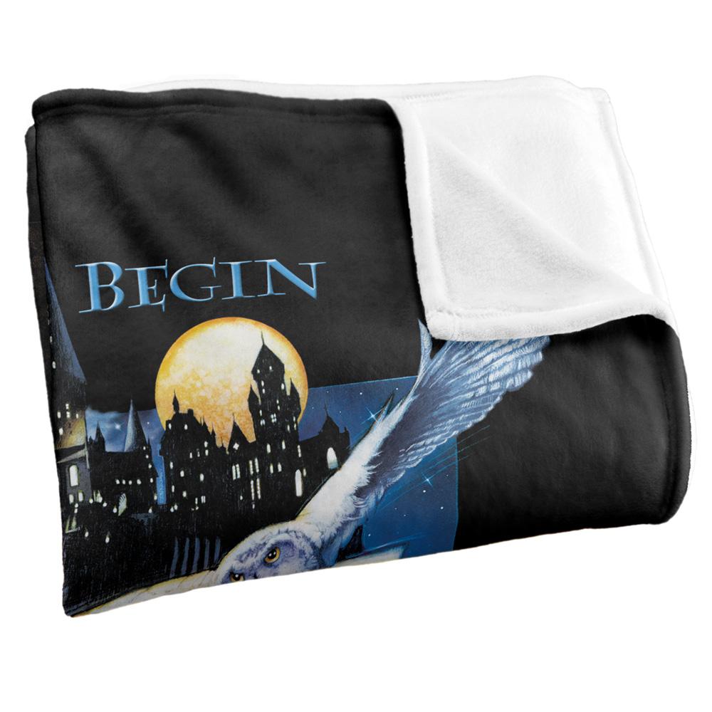 Harry Potter And The Philosopher´s Stone Movie Poster Blanket