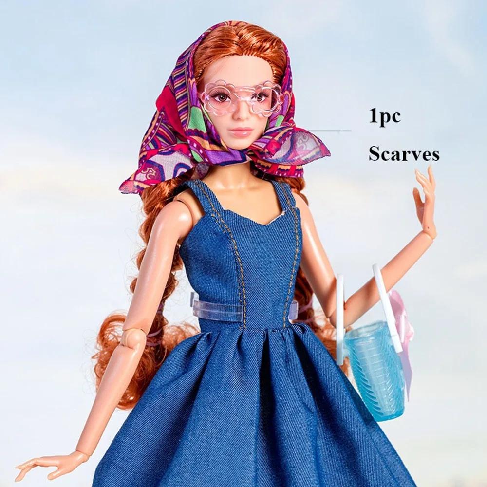 

Новая кукла супермодель Элегантное платье Повседневная одежда DIY Аксессуары Вечерние сумки Кукольные вязаные шапки Джинсы Брюки Комплект