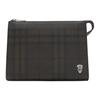 Classic Logo Calfskin Clutch Men Clutch Slate 81029461