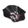 Geometric Folded Bowl Ceramic Fruit Plate Desk Storage Container Candy Bowl Silver Tray Trays Decorative Jewelry Dish