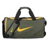 Men's Large Synthetic Leather Crossbody Sports & Fitness Bag with Zipper