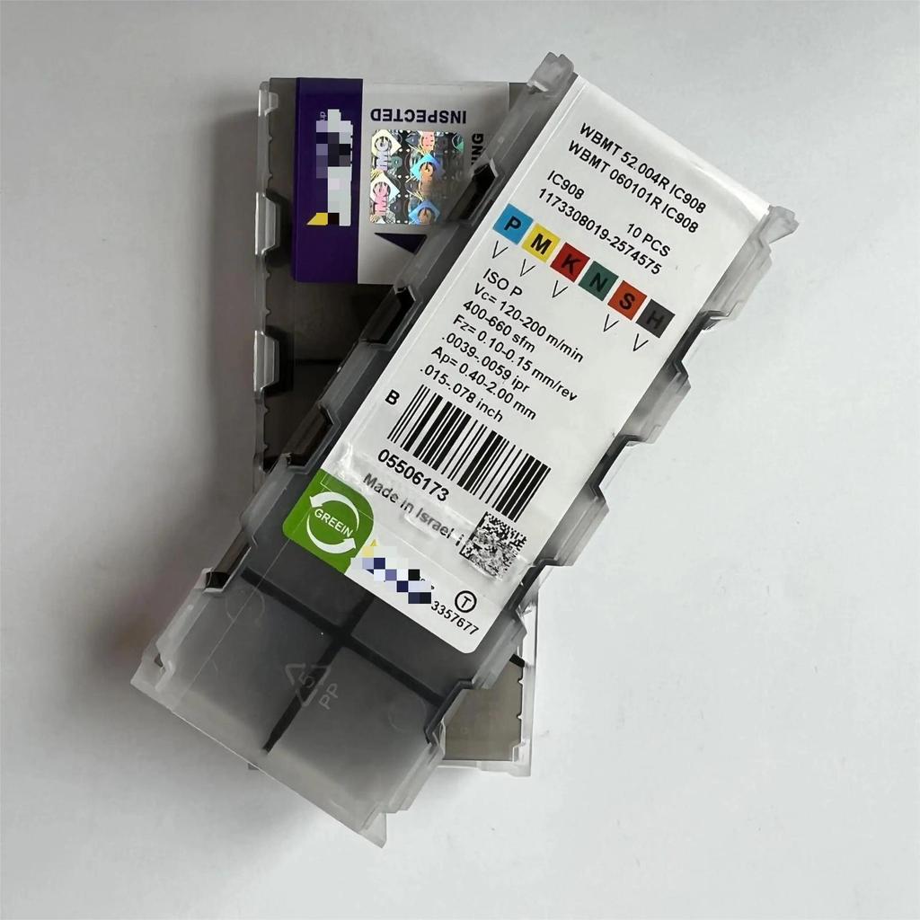 WBMT060101R IC908 / Industrielle Wendeschneidplatten aus Hartmetall 10 STK