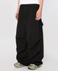 BOUNDARY Parachute Training Long Sweatpants [Black]