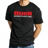 BUELL-T-Shirt mit klassischem Motorrad-Logo für Herren Pop-Kultur-Kleidung neue Ausgabe