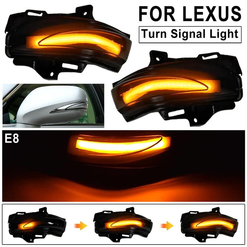 LED Dynamic Side Mirror Turn Signal Light For Lexus IS LS ES240 IS300C IS250 250C LS460 LS460L Sequential Lamp Blinker Indicator