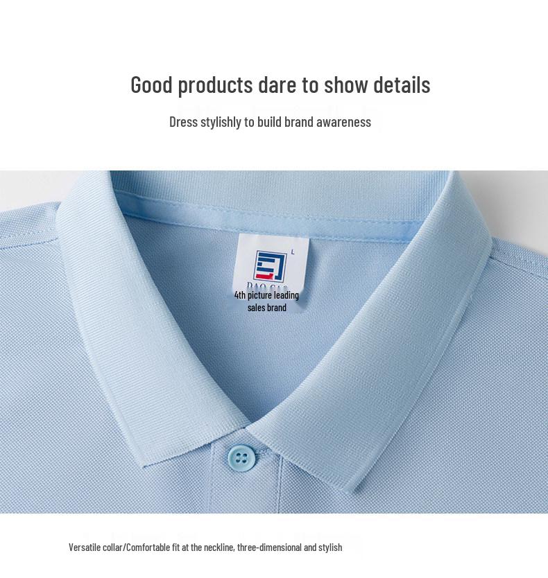 Ice Silk Cooling Polo Shirt - Short Sleeve Workwear with Custom Logo