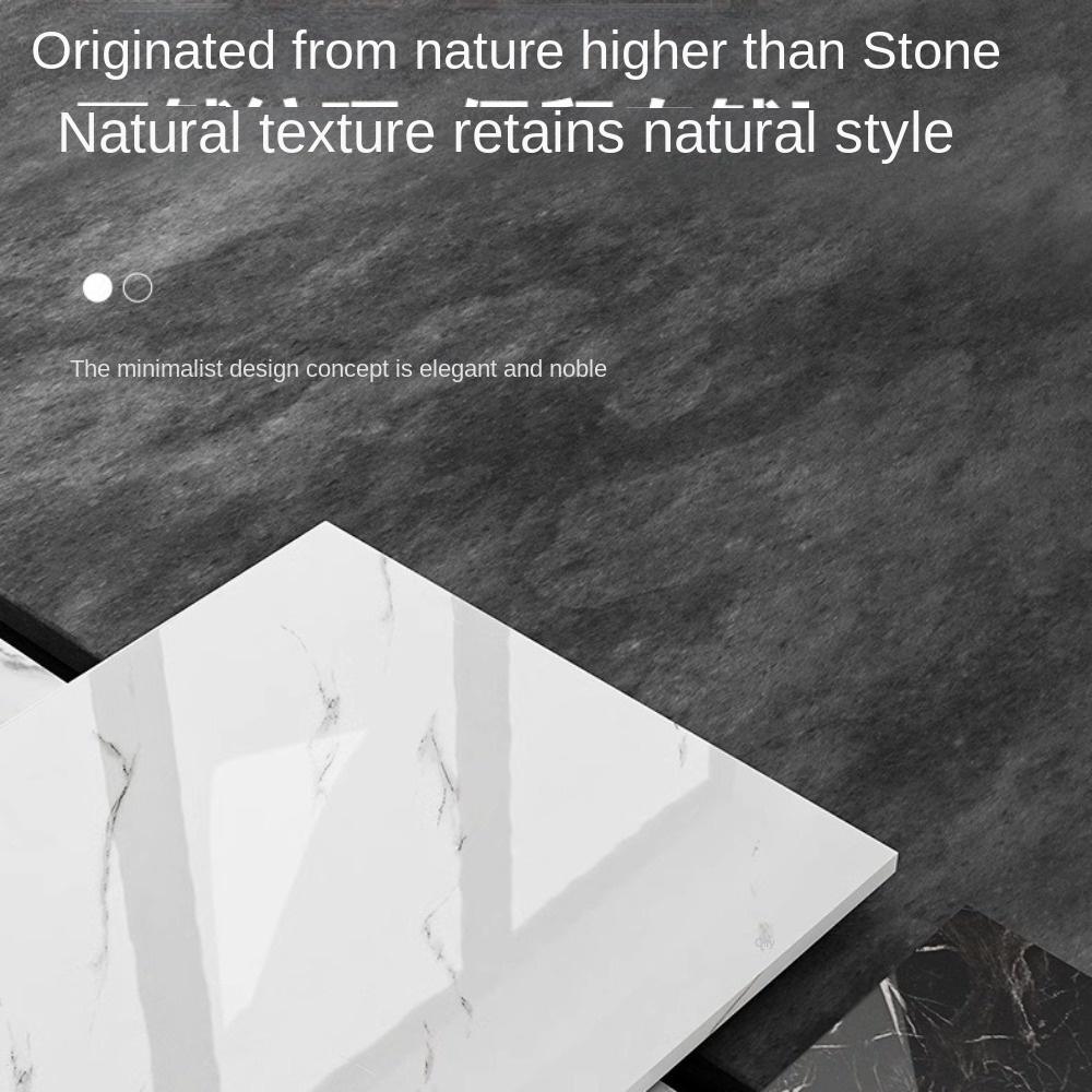 10x 30cmx60cm Marble Tiles Sticker Self-adhesive PVC Tiles Floor Stickers Waterproof Tile Wall Sticker Bathroom Livingroom Decor