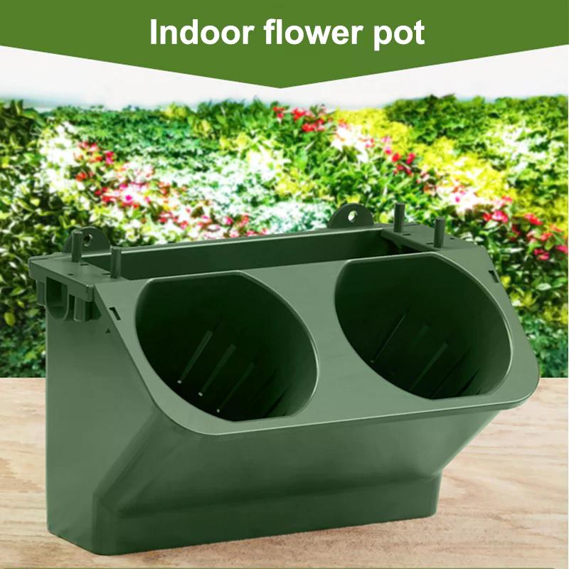 Wall Planter Flower Pot Hanging Vertical Garden Suculent Outdoor Flowerpoter Home Decor Gardening Gadgets Accessories Basket