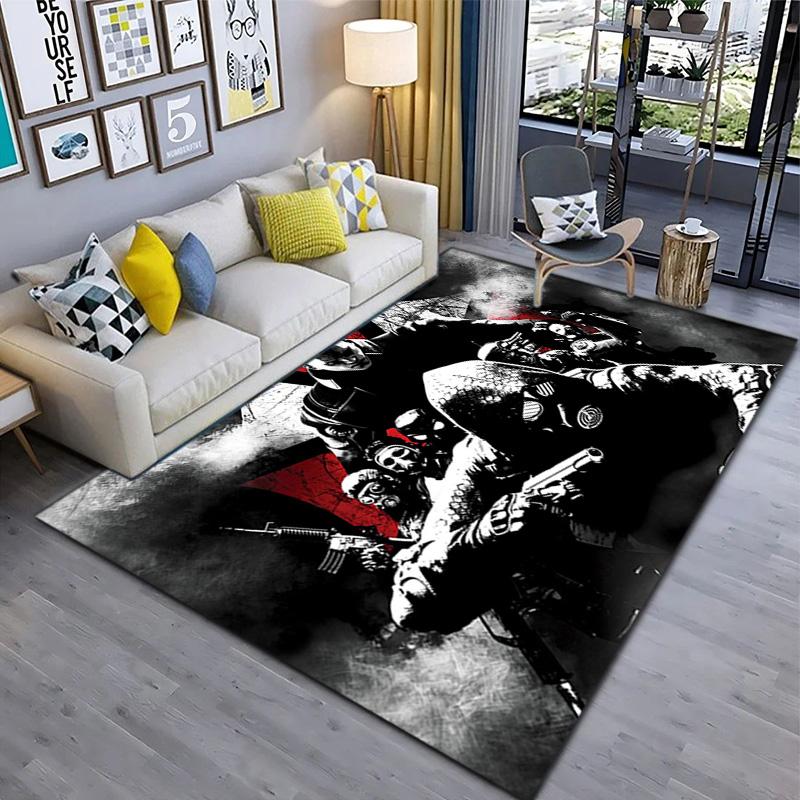 Sci-Fi game Resident Evil, Umbrella Corporation, soft carpet, home living room, office chair pad, door mat, door mat carpet U5