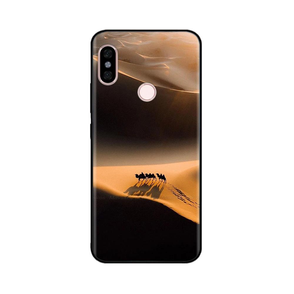 Luxury Case For Redmi Note 5 Pro Patterned Full Protection Soft Liquid Silicone Cartoon Cover For Xiaomi Redmi Note 5 Pro Note5