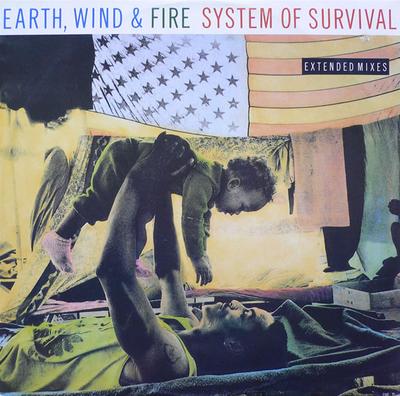 12inch Record EARTH, WIND & FIRE - System Of Survival EWFT1 CBS 1987 UK Jazz Used