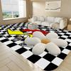 Mr H-Horsepower Clay Smith Floor Mat INS Style Soft Bedroom Floor House Laundry Room Mat Anti-skid Household Carpets