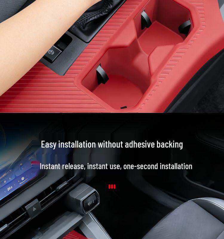 Silicone Pad Center Console Protector for Toyota RAV4 Velanda Models