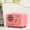 New Retro Bluetooth Speaker Radio Card Subwoofer Creative Gift Mini Antique Small Speaker