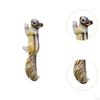 Squirrel Statue Figurine Resin Animal Ornament Garden Accessory Creative Hanging Easy to Install