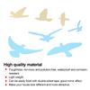 Bird Shape Mirror Wall Sticker   Wall Decals for Living Room Bedroom Decoration
