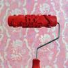 7-Inch Assorted Embossed Pattern Painting Roller with Plastic Handle Big Flower