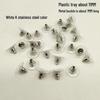 UFO Bullet Ear Studs & Film Ear Plugs - Women's DIY Jewelry Accessories