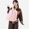 2026 New Burden Reducing Girl's Backpack Large Capacity Lightweight Waterproof Nylon School Bags Multi-layer Thickened Shoulder Strap Student Ruckpack