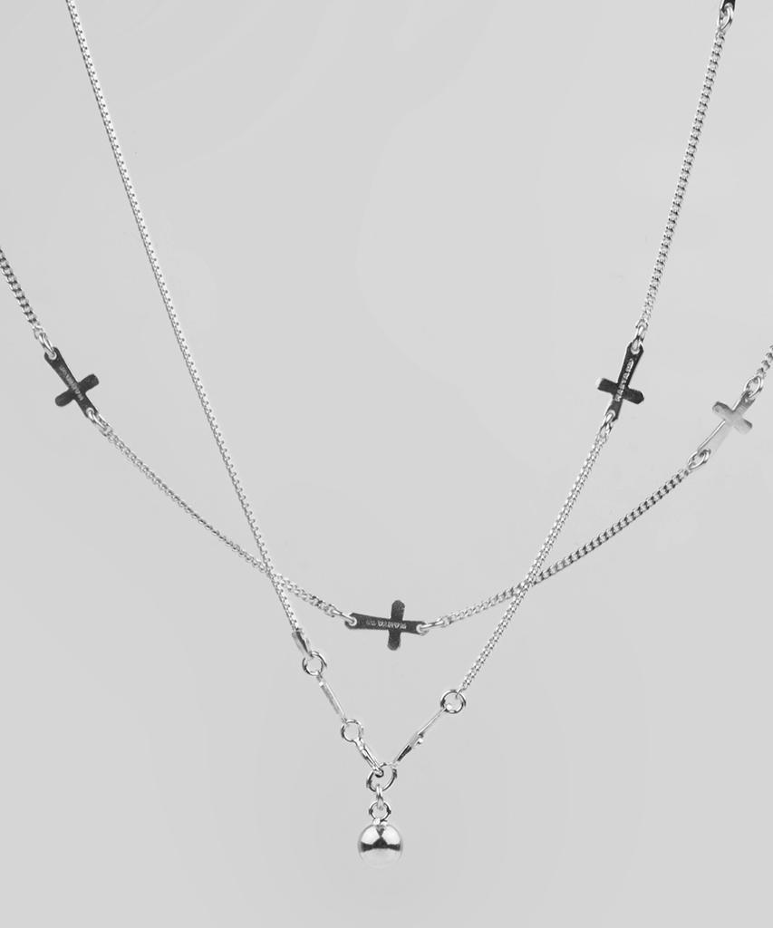 Marta Cross Long Necklace