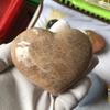 1.7kg Heart Shaped Love Stones Mixed Color Healing Crystal Stone Hearts