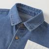Jarní a podzimní nová dětská volná univerzální ležérní džínová košile