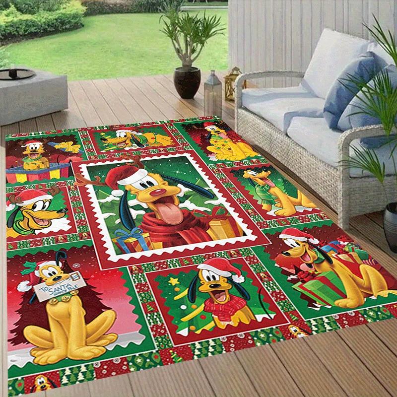 1pc Goofy Carpet Area Rug, Bedroom, and Playroom Durable, Stain-Resistant, and Easy To Clean, Living Room
