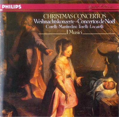 CD I MUSICI , CORELLI , TORELLI; LOCAT - Xmas Concerti  4127392 Philips Germany Classical Used