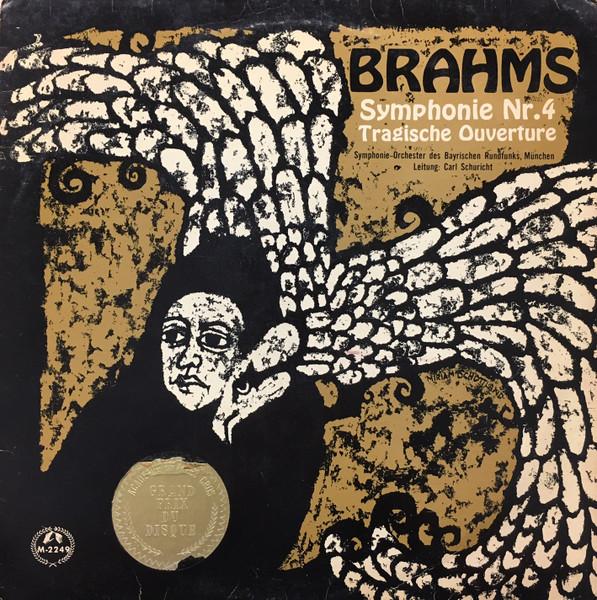 

LP Record JOHANNES BRAHMS - BAVARIAN RADIO SY - Symphonie Nr. 4 / Tragische Ouvertü M2249 Musical Masterp Germany Classical Used