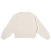 Comfortable Round Neck Printed Fleece Pullover Sweatshirt Women Sweatshirts White LWT007321100893A00005