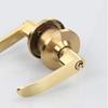 Interior Reversible Privacy Door Handle Satin Brass Finish Hardware Lockset  for Bedroom